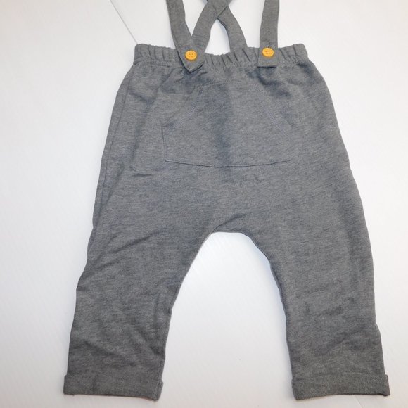 Love Ellen Degeneres Boys 12 Months Gray Overalls - Picture 3 of 8